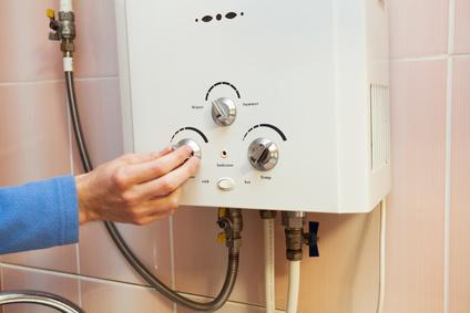 Installation d'une chaudière murale à gaz à condensation